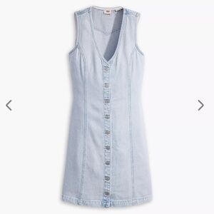 DENIM MINI DRESS
